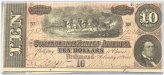 Richmond Confederate $10 Note (1864)