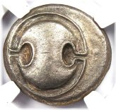 Boeotia Thebes Silver Stater 395-338 BC - Certified NGC Choice VF