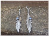 Southwestern Opal Feather Earrings by Louise Joe