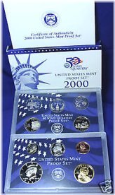 Blue Mint Paper Box Original Proof Set
