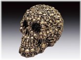 Brass Skull Figurine