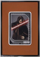 Niue Orange Star Wars Mint Trading Coin - Darth Sidious Limited Edition