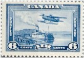 Monoplane Steamer Stamp - 1938 Issue