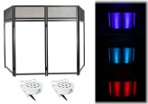 XL Party Facade Set with Scrims and Lights