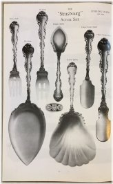 Gorham Strasbourg Sterling Silver Flatware Catalog Reprint