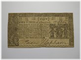 Maryland Colonial Currency - 1774 $2/3 Bank Note