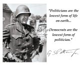 Patton's Words and Signature - 8x10 Reproduction Photo (PQ-015)