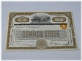 Vintage Railway Stock Certificate