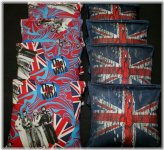 Rock n' Roll Cornhole Bean Bag Set