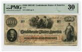 Danner's Confederate $100 Note