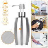 Stainless Press Soap Dispenser