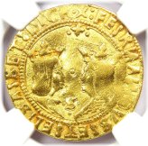 Spanish Monarchs Gold Excelentes Coin - NGC XF Detail