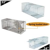 Double Size Live Animal Trap