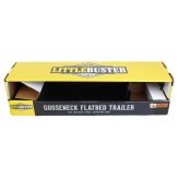 Rustic Ranch Gooseneck Flatbed Trailer