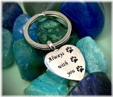 Forever Paws Cremation Keychain Urn