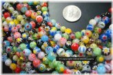 Millefiori Glass Lampwork Bead Collection