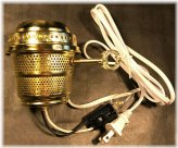 Brass Glow 3-Way Electric Burner