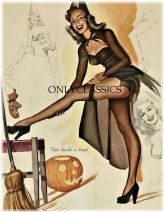 Witchy Pin-Up Sketchbook by Freeman Elliott