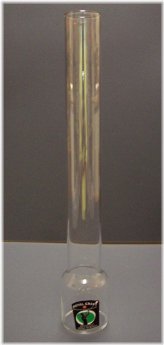 Kosmos Clear Glass Chimney Shade