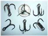 Black Diamond Treble Hooks