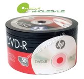 Logo Branded DVD-R Discs by HP