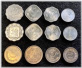 Pakistani Uncirculated Coin Set with 6 Denominations