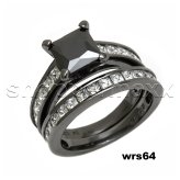 Midnight Elegance Bridal Set