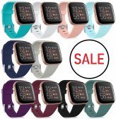 VersaFit Silicone Wristband Replacement for Fitbit Watch