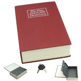 Red Book Safe with Key Lock for Home Security