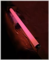 Pink Glow Fluorescent Bulb - 20W, 24