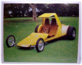 California Show Car Yellow Racer Photo Collection