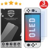 Crystal Shield for your Nintendo Switch OLED (2021) - 3 Pack