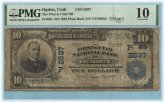 First Utah National $10 Banknote, 1902-PB Ch#2597 - PMG 10