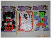 Spooky Vintage Halloween Yard Sign Set