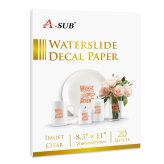 Clear Waterslide Decal Transfer Paper