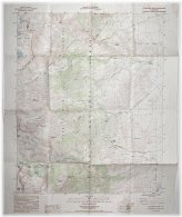 Sierra Nevada Mnts California - Kearsarge Peak 1992 Geological Topographic Map