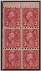 Vintage Washington Mint Stamp Pane