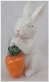 Easter Bunny Glittery Jar Topper