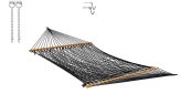 Black Rope Oasis Hammock