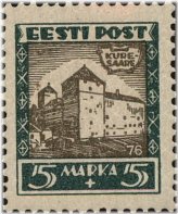 Kuressaare Castle 1927 Stamp