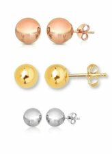 Golden Sphere Earrings Collection