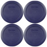 Blue Plastic Storage Replacement Lid Cover Set