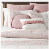 Mauve Stripe Boho Bedding Set