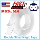 ClearHold Adhesive Gel - 10 Feet Double-Sided Traceless Tape