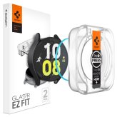 Spigen GlasTR EZ FIT Screen Protectors for Galaxy Watch 6 (44mm) - 2 Pack