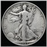 1937-S Liberty Stride Half Dollar
