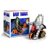 Tin Tricycle Baby Robot