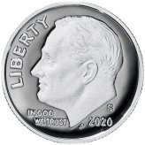 Silver Proof Roosevelt Dime