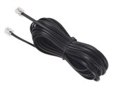 BlackLine 15ft Telephone Extension Cable by Trisonic