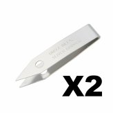 Stainless Steel Sliver Gripper Tweezers by Uncle Bill's